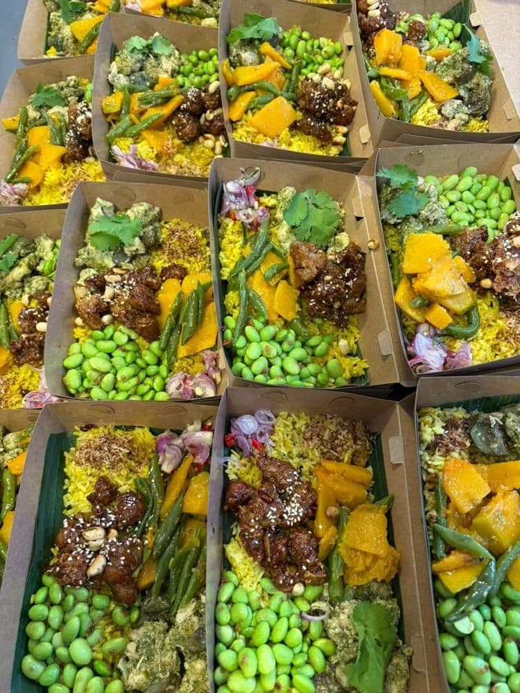 Tumboo meal boxes prepared for KOR Pilates